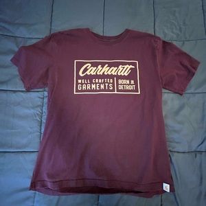 Carhartt Maroon T Shirt